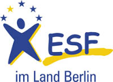 Logo des Europäischen Sozialfonds im Land Berlin. Externer Link zur Webseite www.berlin.de/sen/wirtschaft Europäischer Sozialfonds (Öffnet neues Fenster)