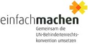 Logo von einfach machen - Gemeinsam die UN-Behindertenrechtskonvention umsetzen