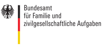 Logo des Bundesamtes für Familie und zivilgesellschaftliche Aufgaben